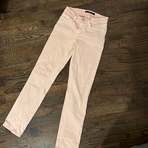 J Brand Light Pink Skinny Jeans size 24